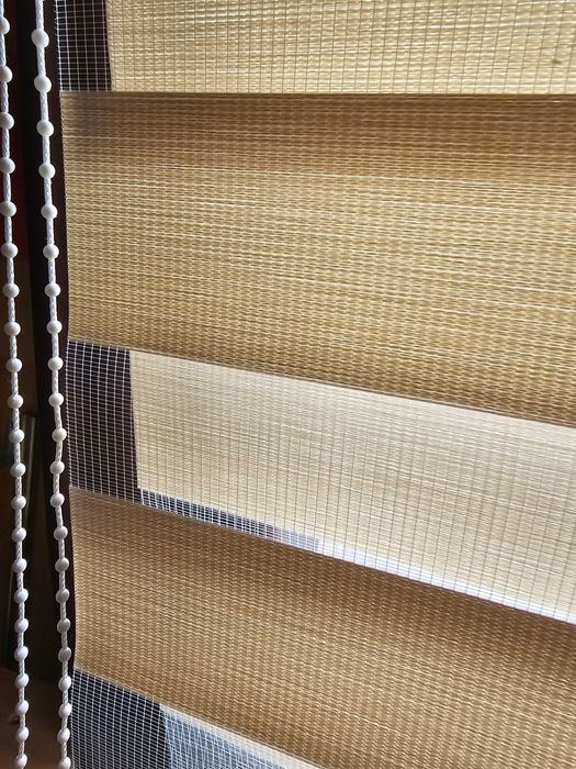 Jaluzele rolete set de 2 Bej inchis 170 lungime 85.5/81.5 latime