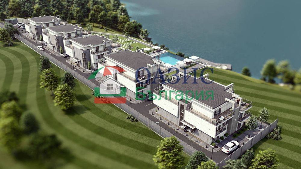 Апартамент с една спалня на първа линия море – нов комплекс "Burgas Bay", между Поморие и Сарафово, 91.96 кв.м,