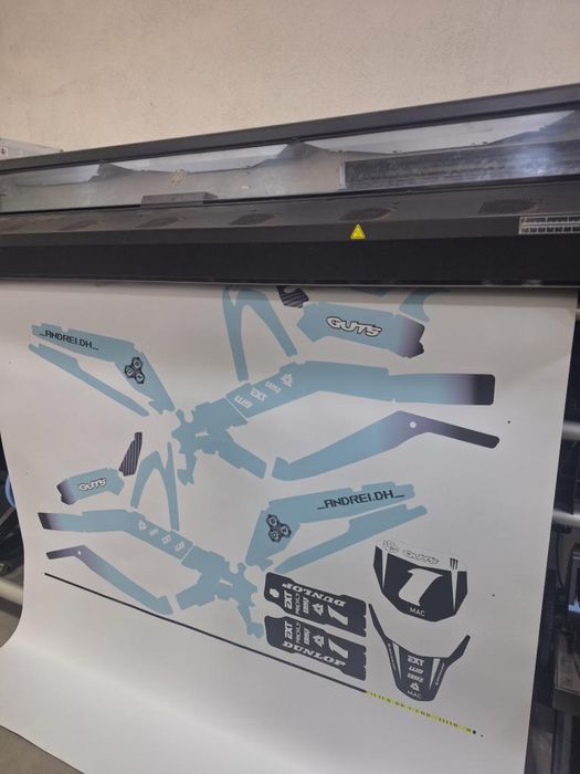 Stickere furca si shock bicicleta