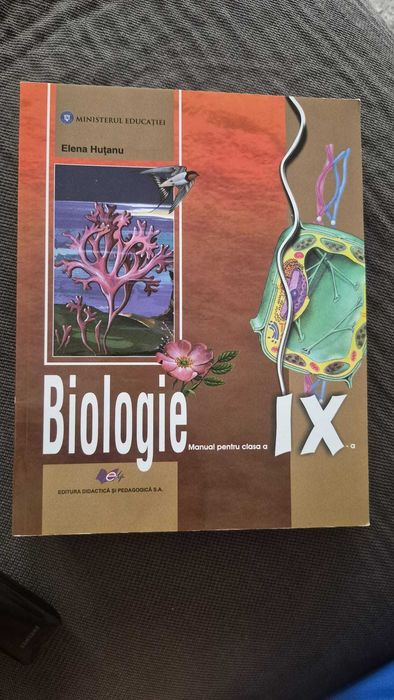 Vand manuale scolare, Biologie si Limba si Literatura Roamana