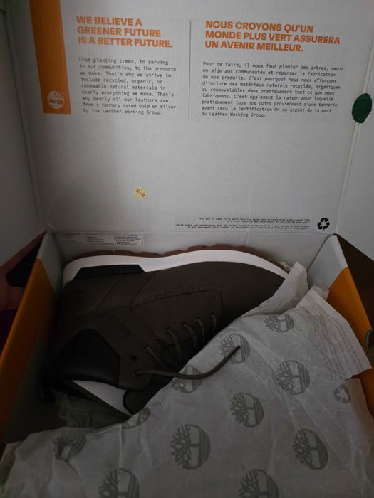 Timberland Pantofi medii de piele Killington Trekker, Maro inchis 45.5