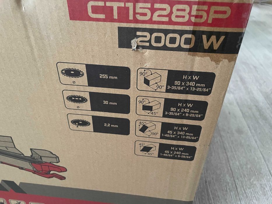 пила торцовочная CROWN СТ15285Р