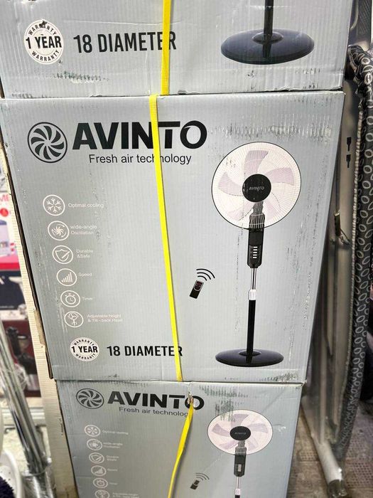 Вентилятор AVINTO с пультом / Ventilyator pultli — Оригинал!