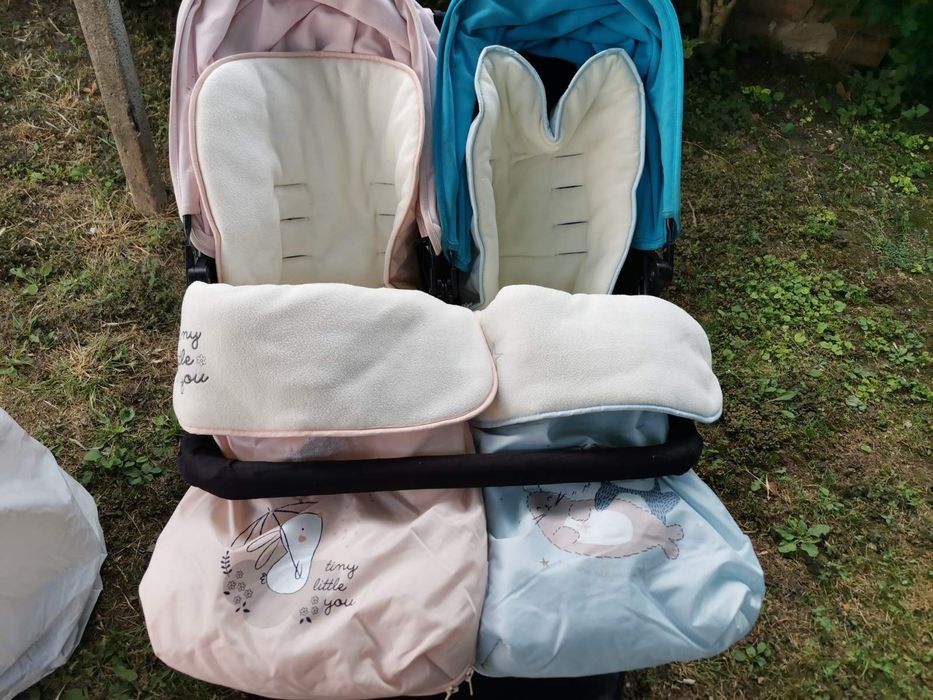 Baby monster easy twin 3s Количка за близнаци