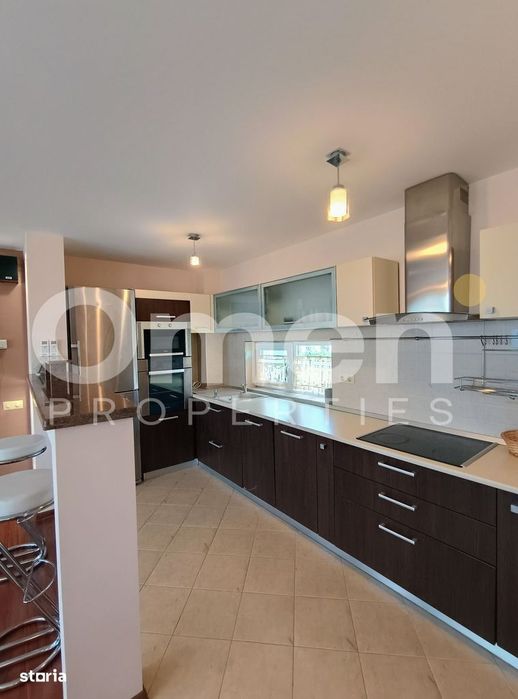 Casă de închiriat | 150 mp utili | Garaj | Complet mobilată și utilată