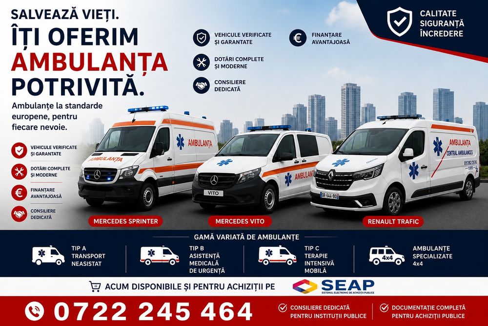 Sprinter / Renault Master Ambulanta
