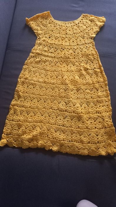 Новое вязаное платье