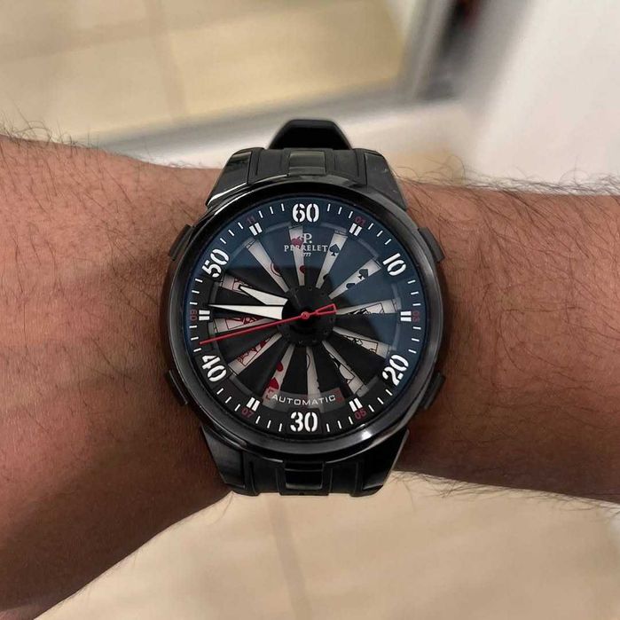 Perrelet Turbine Poker черен