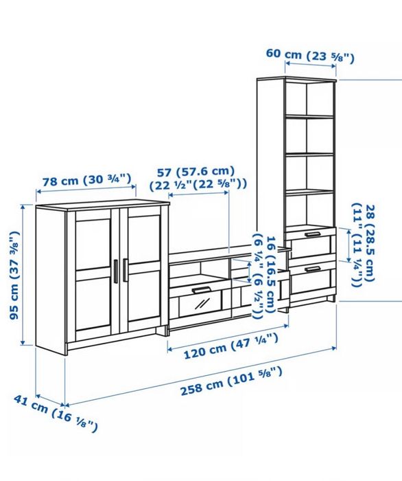 Biblioteca IKEA 3 corpuri