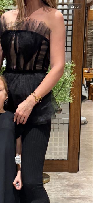 Корсет с връзки на гърба