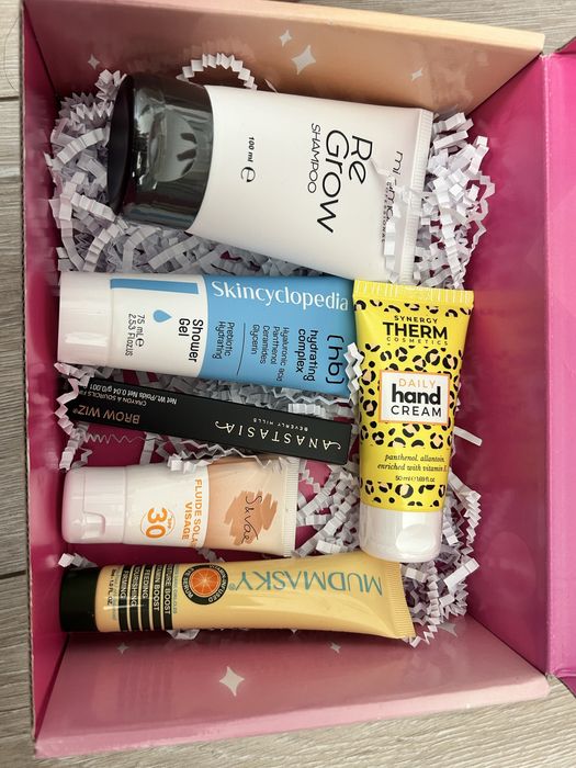 Подаръчна кутия с нова козметика