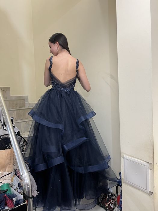 Бална рокля с дълга и къса част