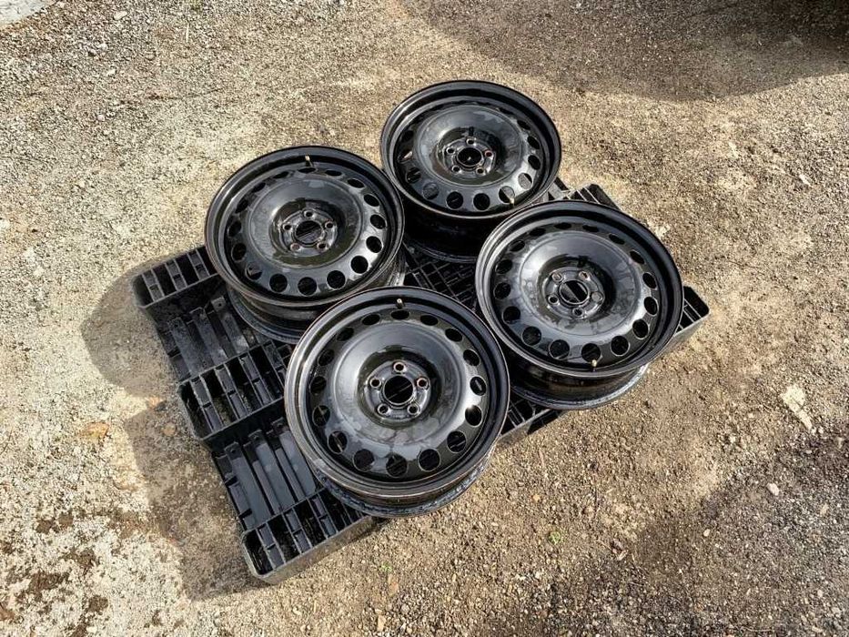 4бр.Оригинални железни джанти 16цола ET50 5x112 за Vw,Audi,Seat,Skoda