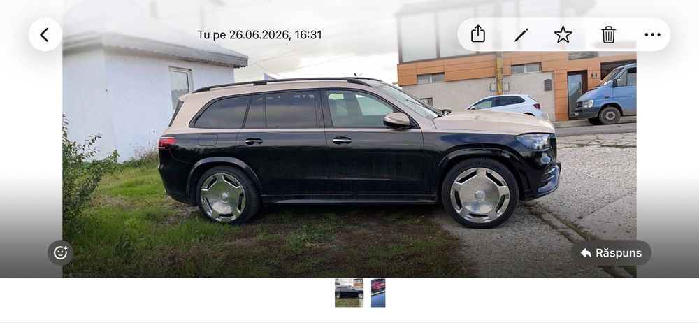 JANTE Mercedes Maybach R23 pt GLS sau GLE  in doua latimi forjate