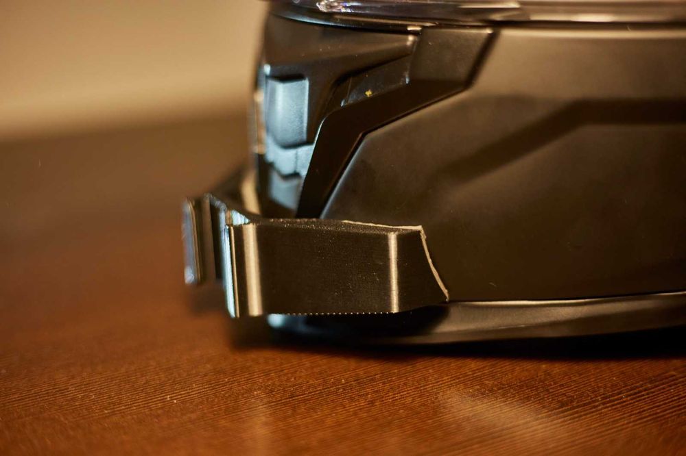 Chin mount/ Prindere/ Montura GoPro - casca moto AGV,Shoei,HJC, Arai