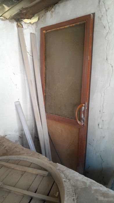 Алюминий дверь продам