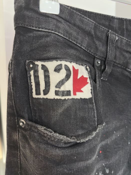 Dsquared2 черни дънки размер S / 33