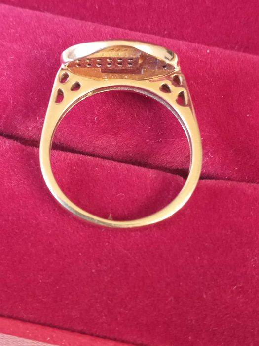 Кольцо " Cartier ", жёлтое золото