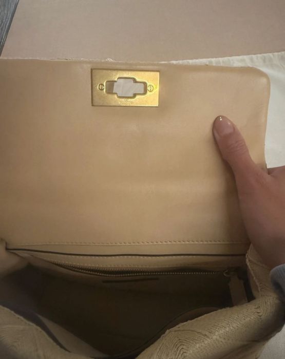 Чанта Valentino Garavani Roman Stud от рафия“