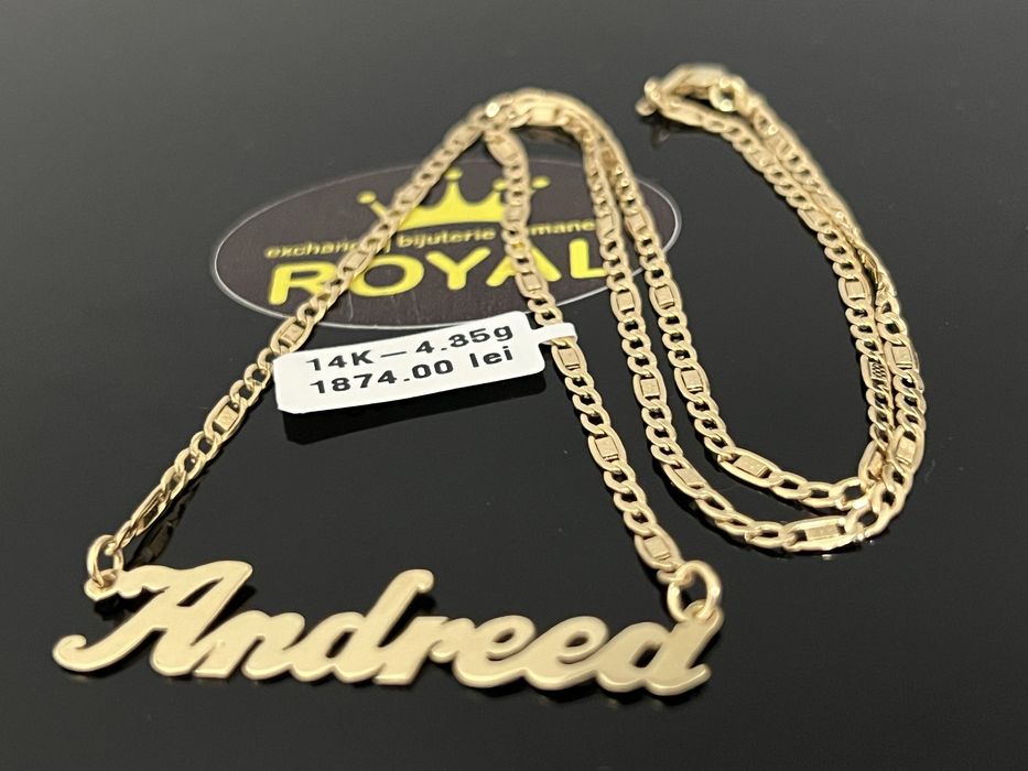 Bijuteria Royal CB: Lant Andreea aur 14k 4,35gr