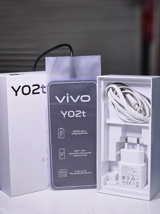 Vivo Y02t MediaTek Helio P35 4gb/64gb Mavi Orxideya