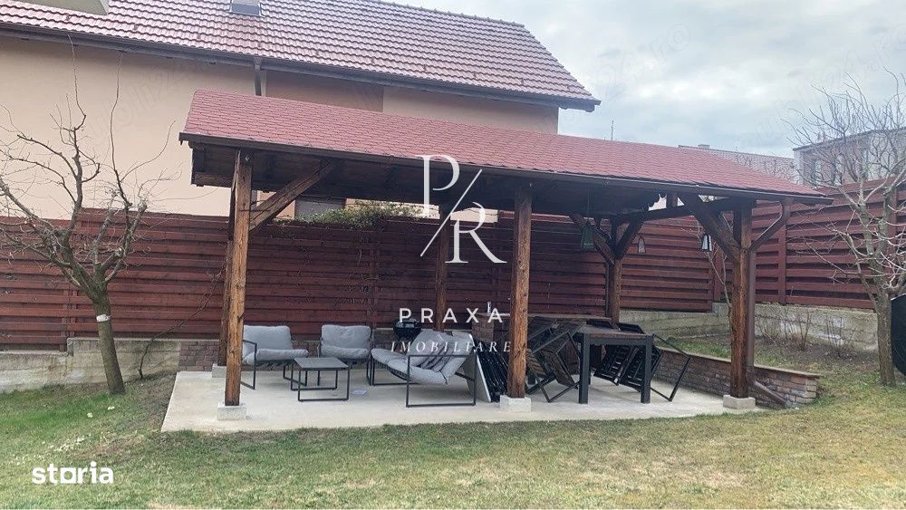 Casa INDIVIDUALA, 100 mp utili, 500 mp teren, mobilata, zona Cetatea F