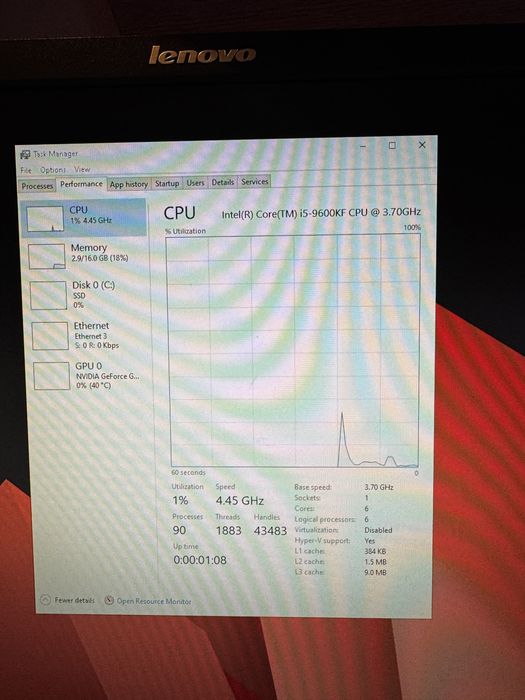 Pc Gaming i5-9600kf 16gb ram gtx 1080 ti 11gb GIGABYTE