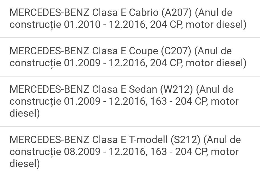 Furtun Intercooler Mercedes GLK, E Classe, C Classe, CLS, TOATA  GAMA  DE  FURTUNE  ORIGINALE  MERCEDES  Doar Intrebati ce aveti Nevoie  Multumesc