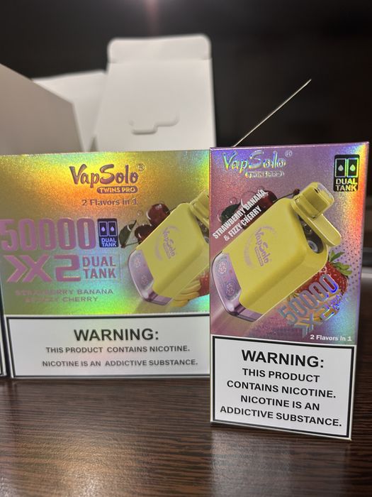 vapsolo 50k puffs 2 in 1