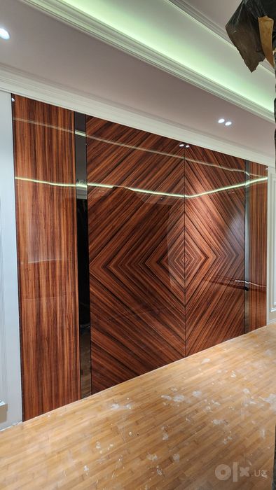 Bambuk panel, laminat pluntis qberamiza  dizayni bonusda