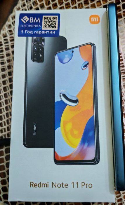 Б. У телефон Redmi Not 11 Pro
Redmi Not 11 Pro (Blue) 
Пользовалас