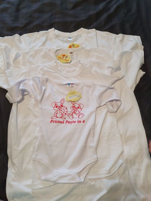 Set tricouri familie PRIMUL PAȘTE in 4