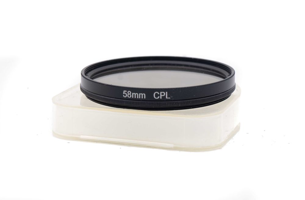 Filtru polarizare circulara 58mm