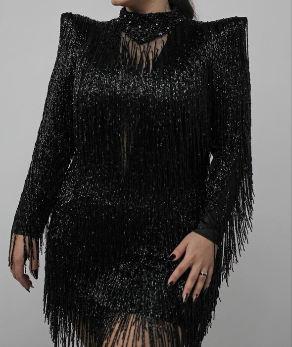 Rochie de seara neagra Luxury