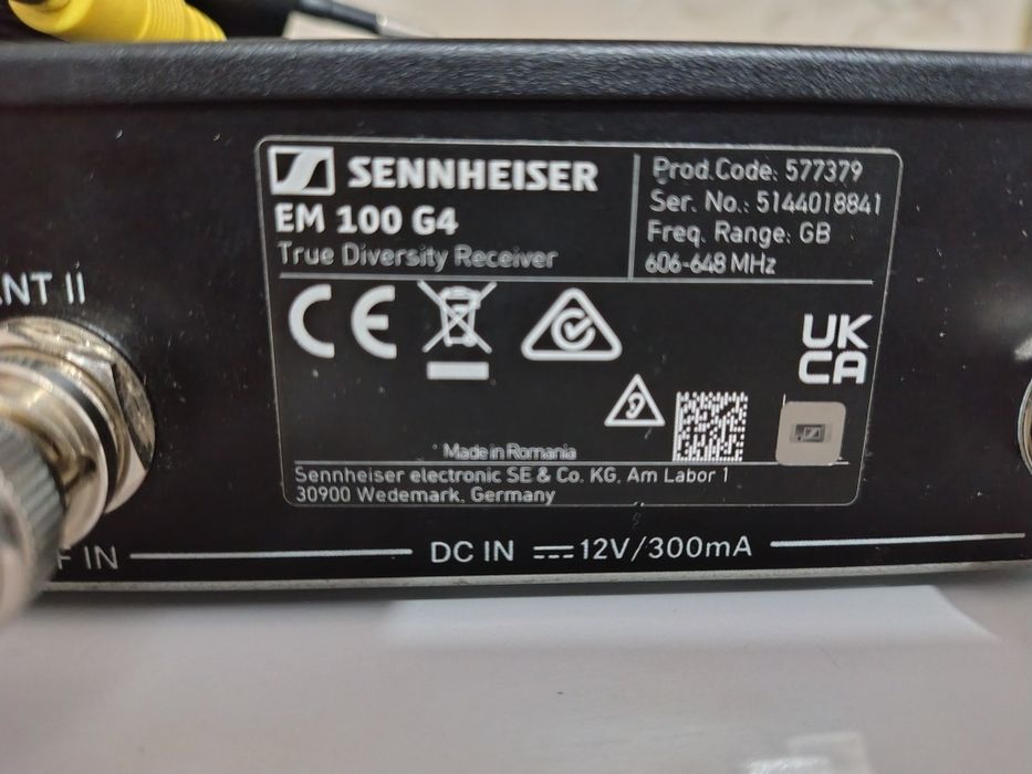 wireless sennheiser em 100 g4
