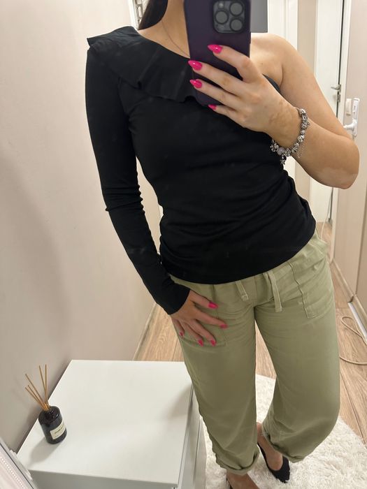 Дамска блуза с един ръкав