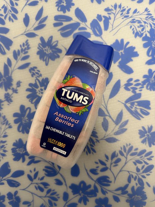 Dropsuri antiacide cu calciu (TUMS)