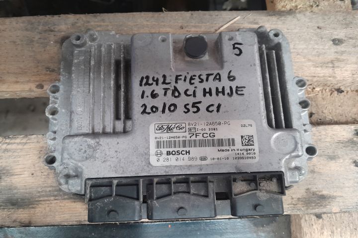 Calculator motor ECU 8V21-12A650-PG / 0281014989 8V21-12A650-PG / 028