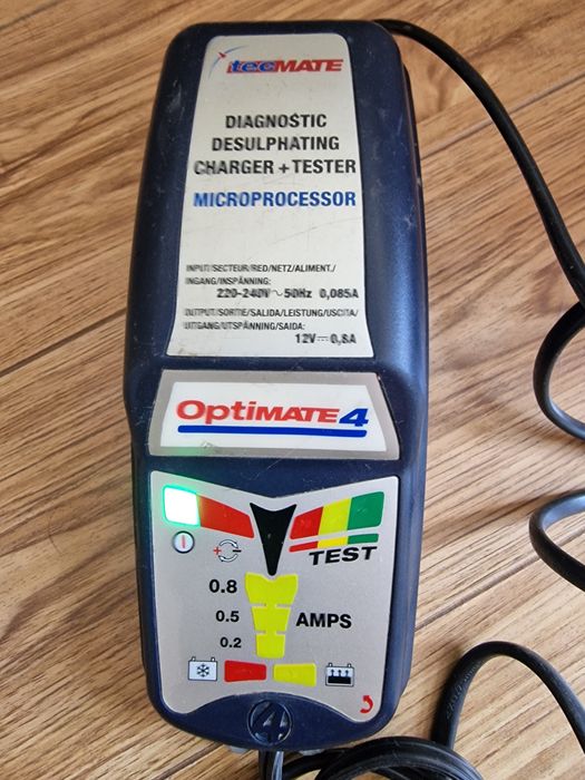 Tester, încărcător optimate 4