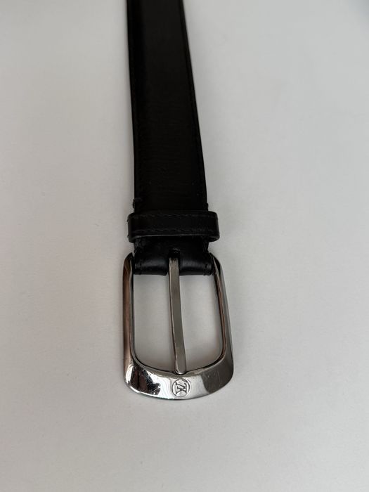 Кожаный ремень Louis Vuitton (Classic Black)