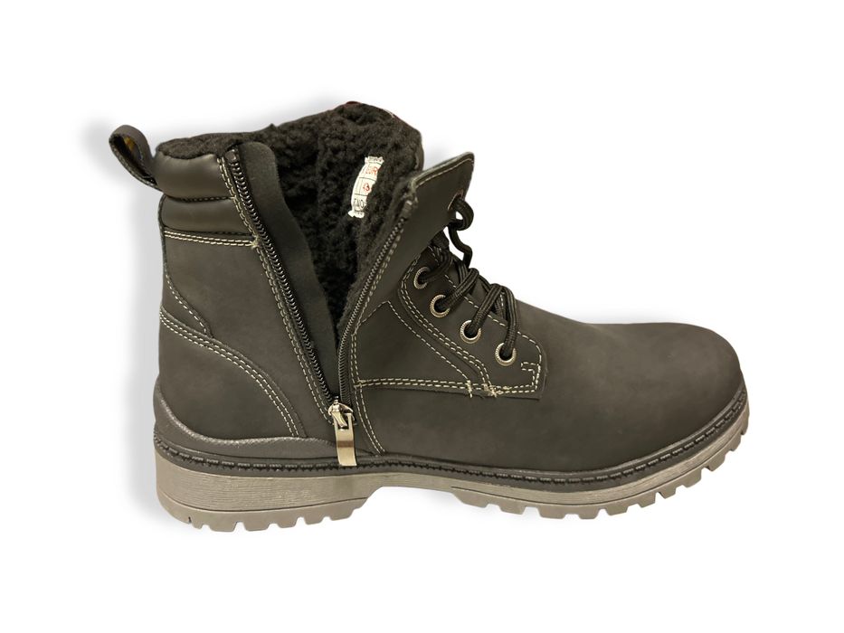 Мъжки зимни  боти със цип -227-ПРОМОЦИЯ