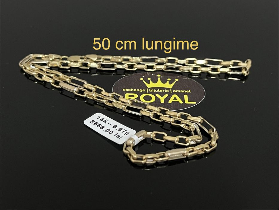 Bijuteria Royal CB : Lant aur 14k 9,97 grame