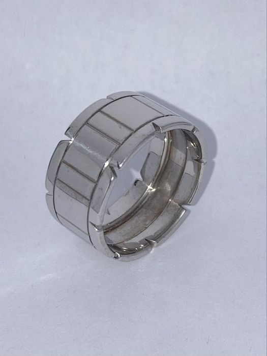 Inel aur alb 18kt.Cartier