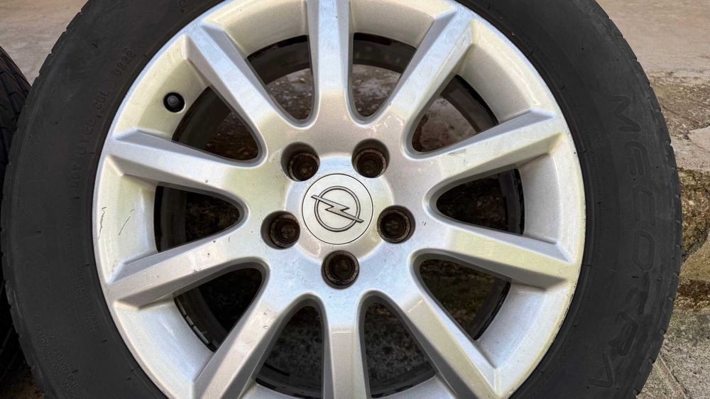 Комплект оригинални 16" джанти за Opel с летни гуми Maxxis Mecotra 3 (ME3) 205/55/16 91H (DOT 0222)