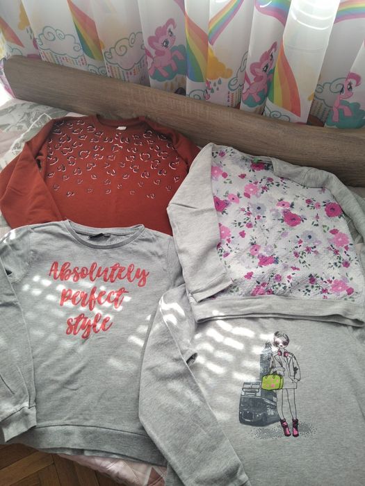 Плътни блузки 140-146,Н&М,Waikiki.