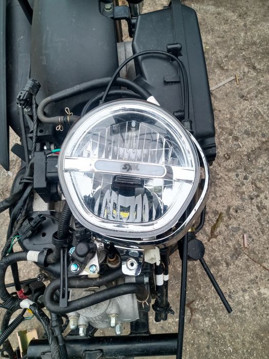 SYM Fiddle IV 50 E5 скутер 2021 г. Модел на части