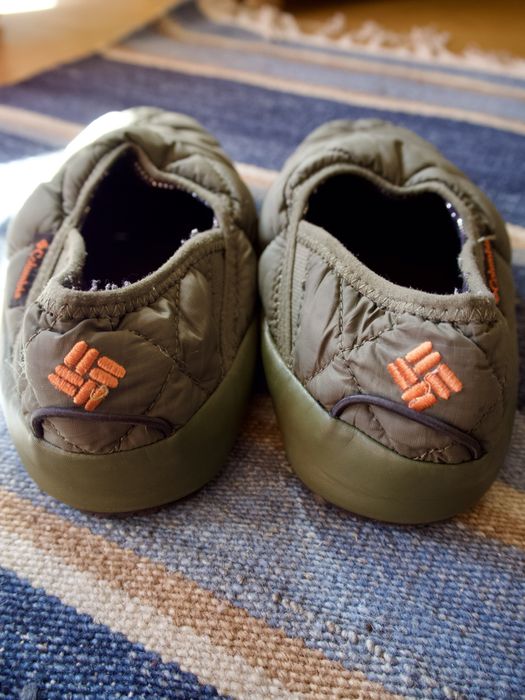 Columbia - Papuci de casa barbati, Textil, Kaki 40