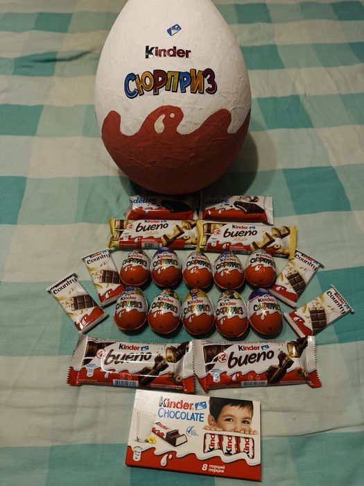 Киндер сюрприз с наполнением