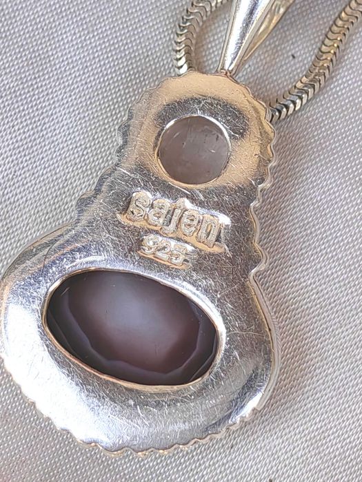 Уникален Сребърен Марков Vintage Медальон SAJEN Jewely от о-в Бали