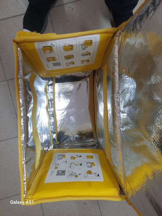 Сумка термо яндекс еда